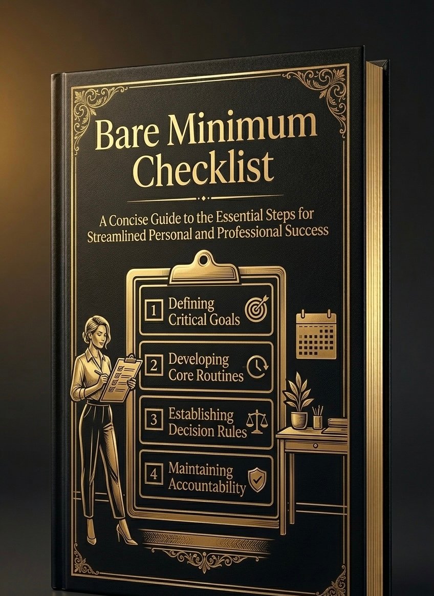 Bare Minimum Checklist